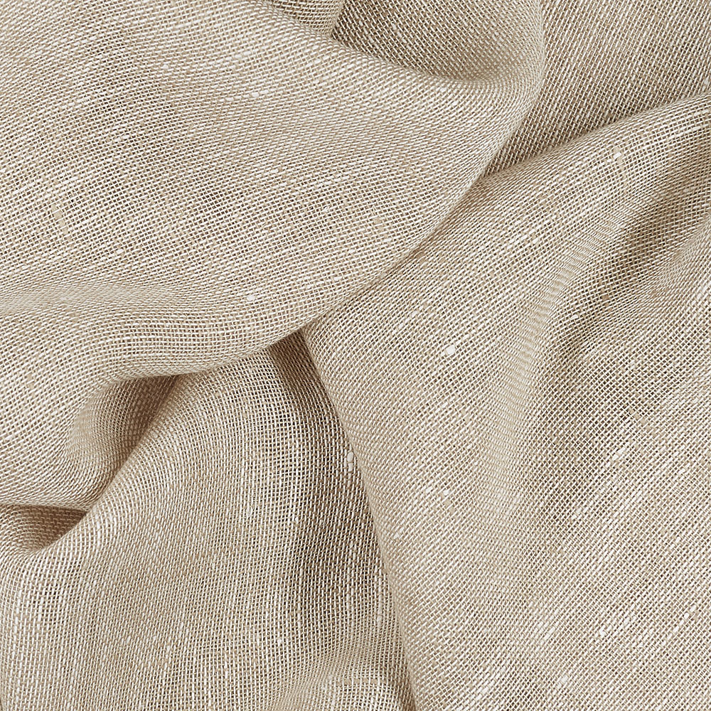 Fabric IL041 100% Linen fabric MIX NATURAL FS Premier Finish