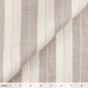Fabric IL044 100% Linen fabric - 946 STRIPES