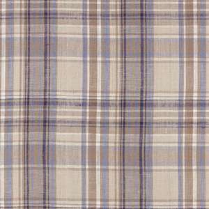 IL045 861 PLAID - 100% Linen - Middle (5.3 oz/yd<sup>2</sup>) - 20.00 Yards