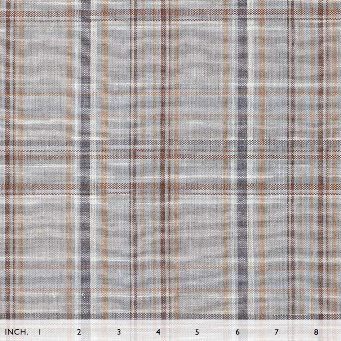 Fabric IL045 100 Linen fabric 862 PLAID