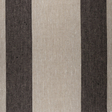IL073 845 BLACK WIDE STRIP - 100% Linen - Canvas (9.1 oz/yd<sup>2</sup>) - 20.00 Yards