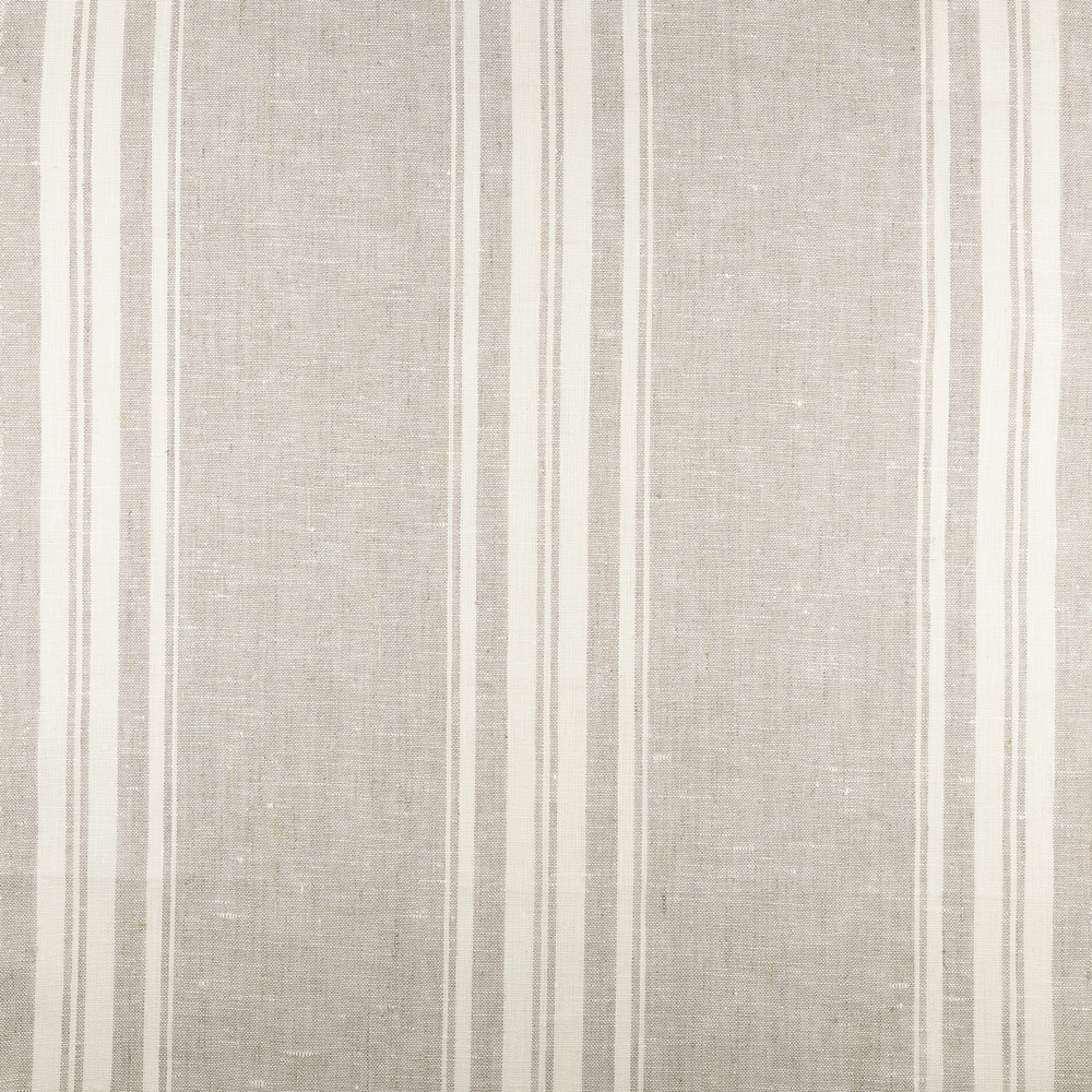 Fabric IL084 100% Linen fabric NATURAL / WHITE - REMY Softened