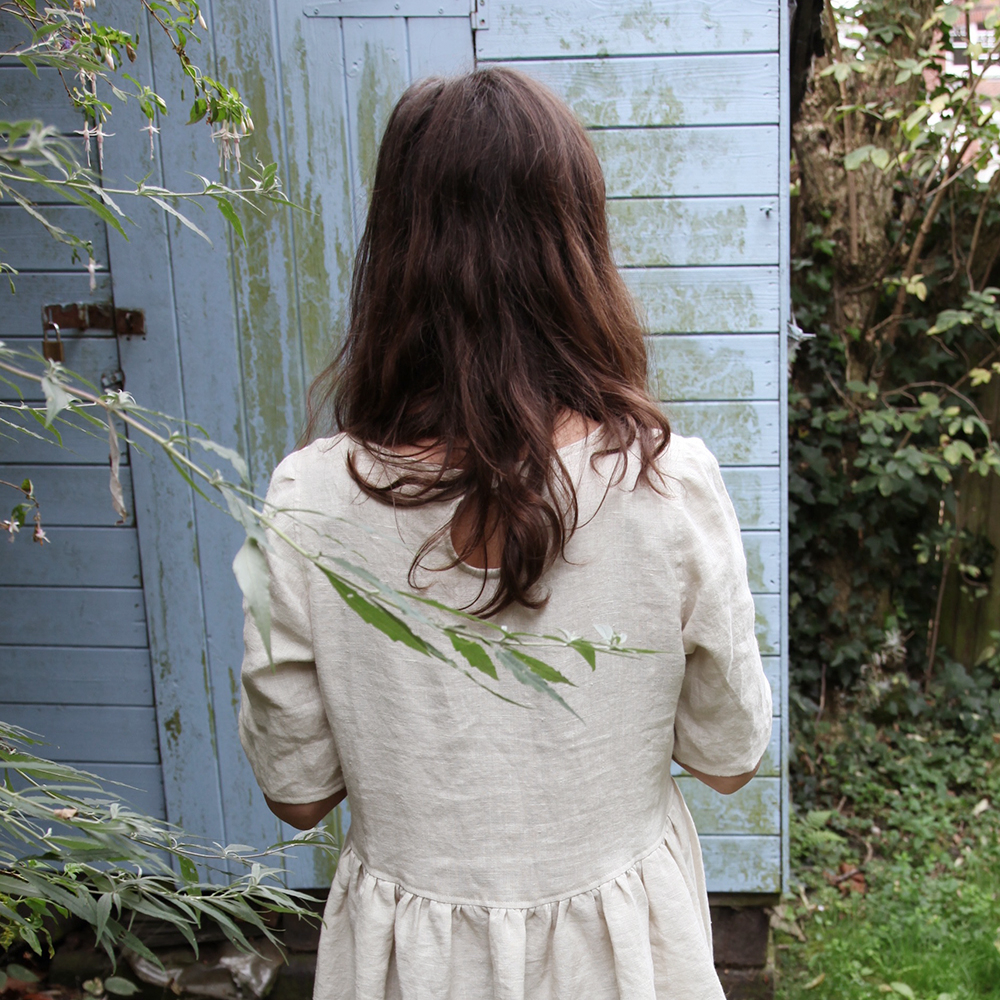 Pattern — Cora — Half Sleeve Linen Dress