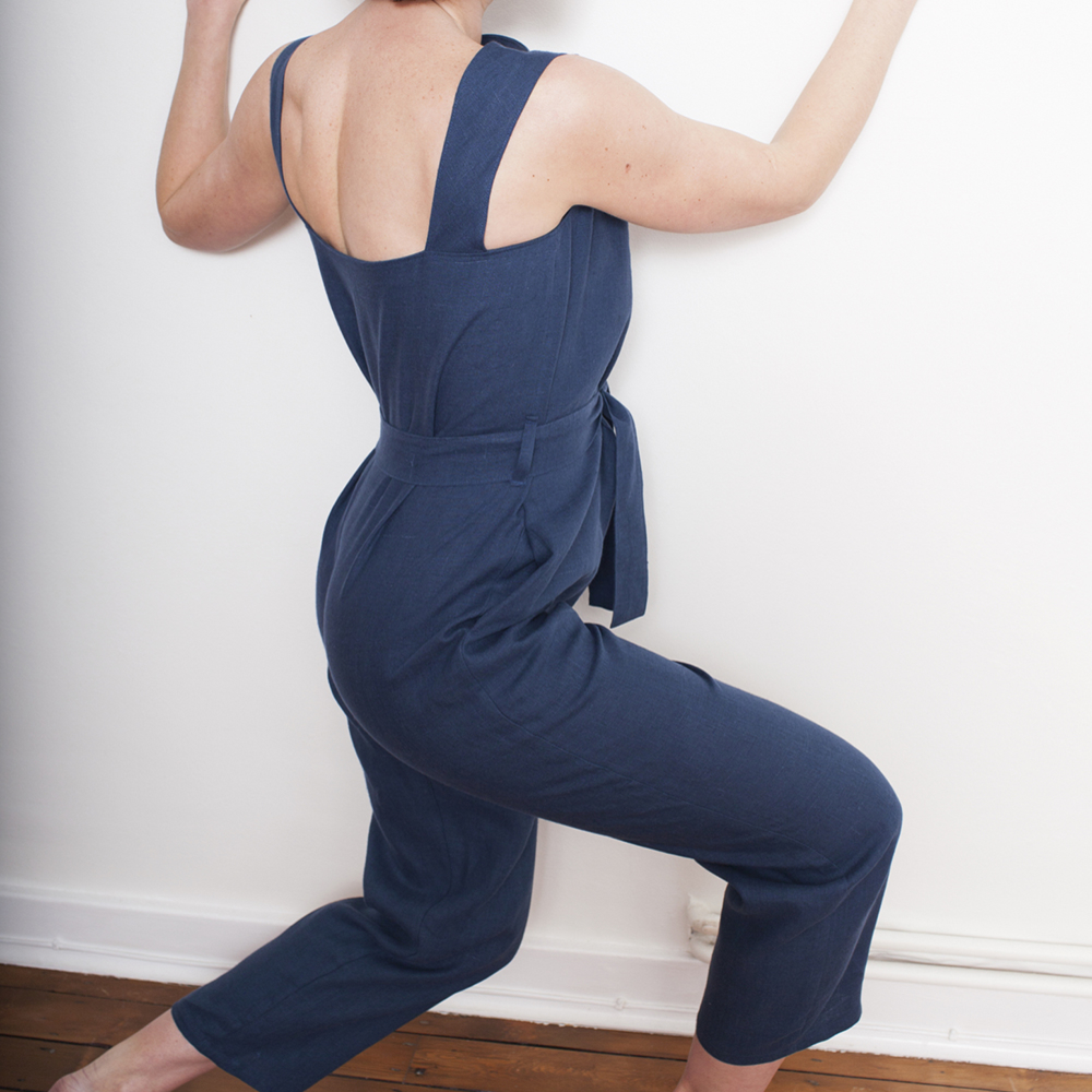 Pattern — Dana — Dana Linen Jumpsuit Pattern (PDF)