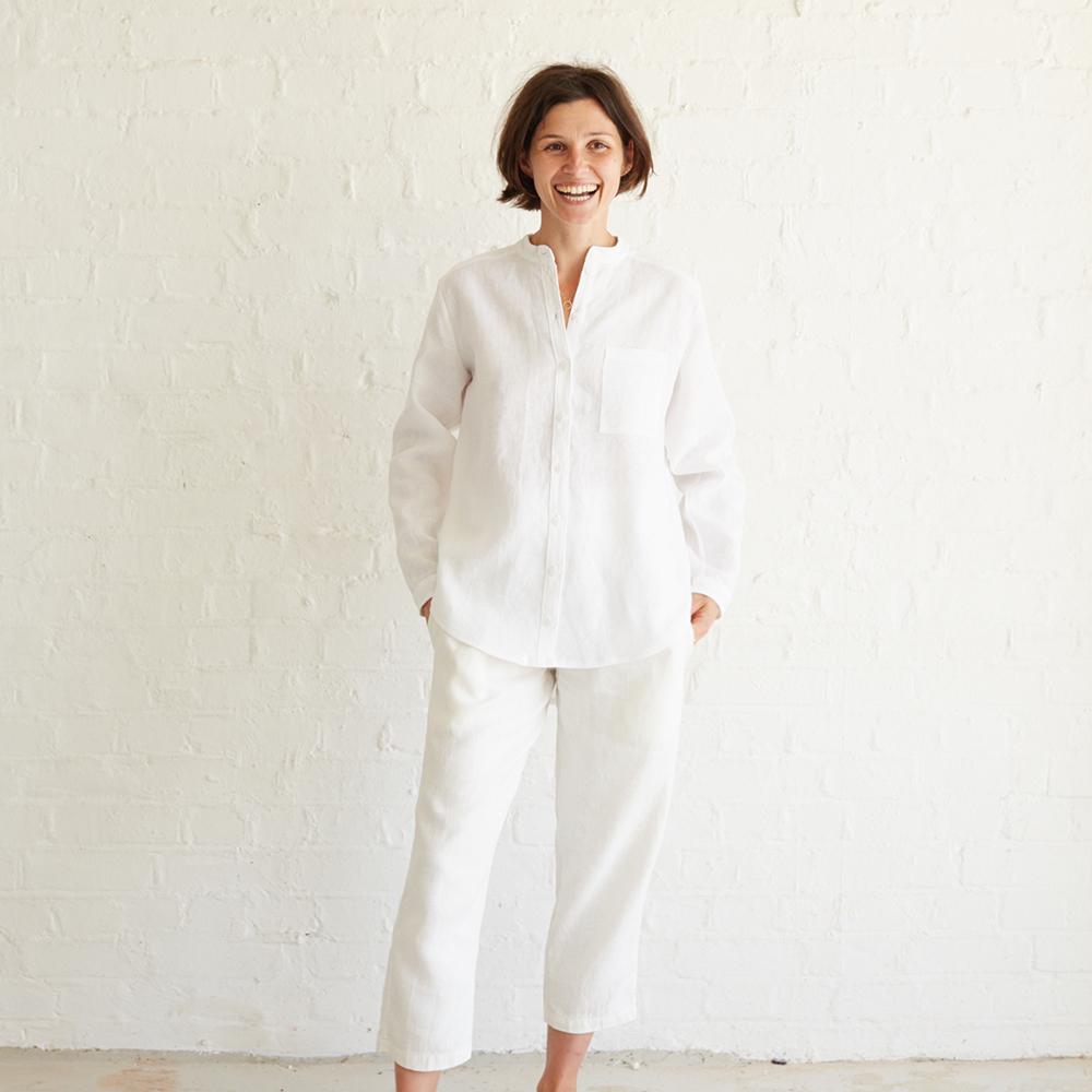 Pattern — Jade — Jade Relaxed Linen Shirt Pattern