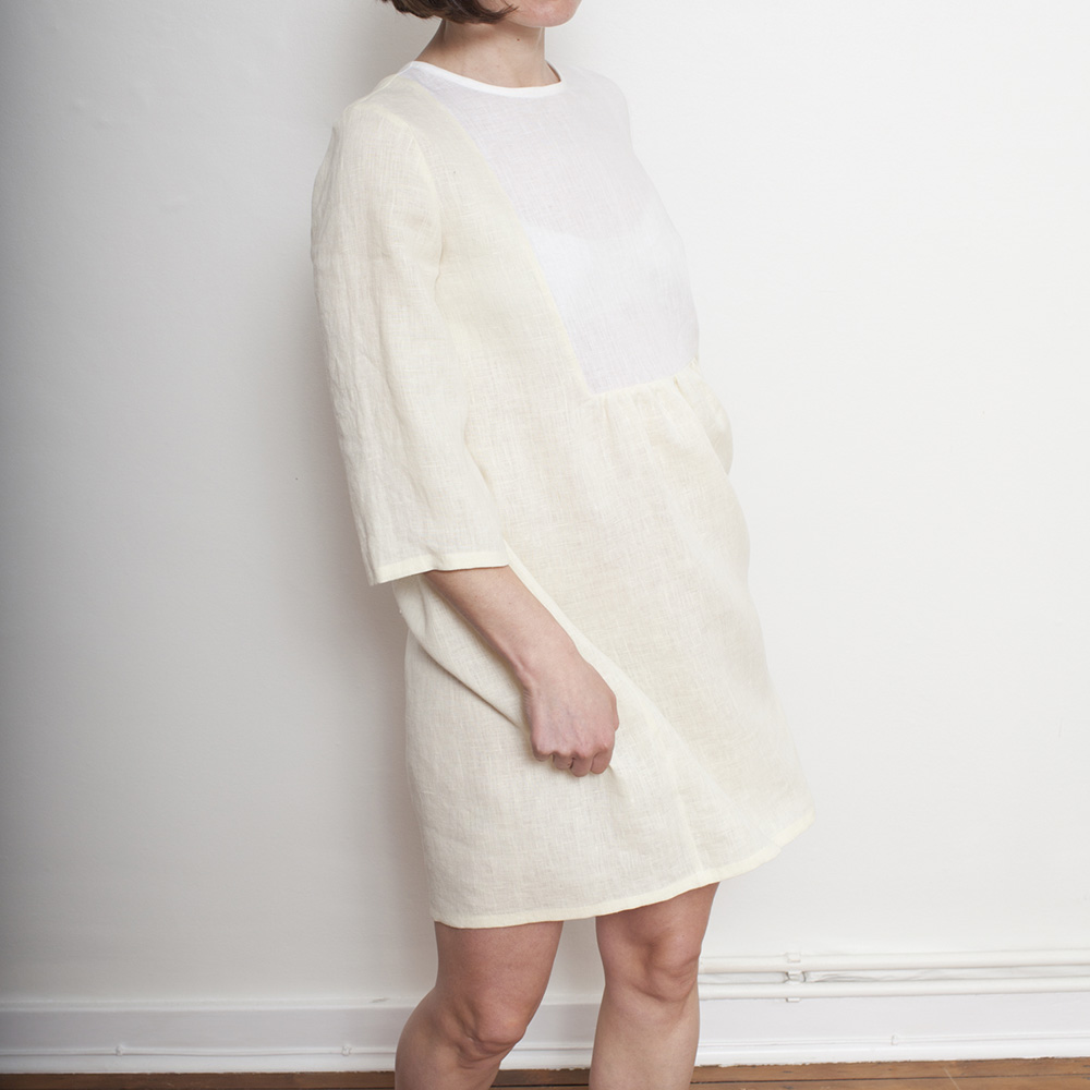 Pattern — Milou — Linen Color-Block Dress Pattern