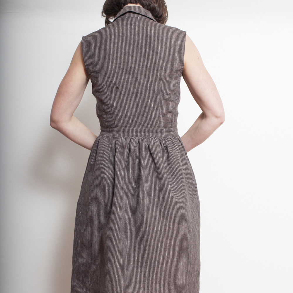 Pattern — Salome — Salome Sleeveless Shirt Dress Pattern