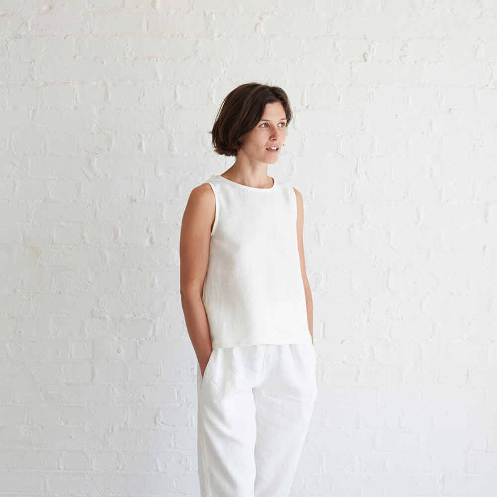 Phoebe — Linen Tank, Type - PDF