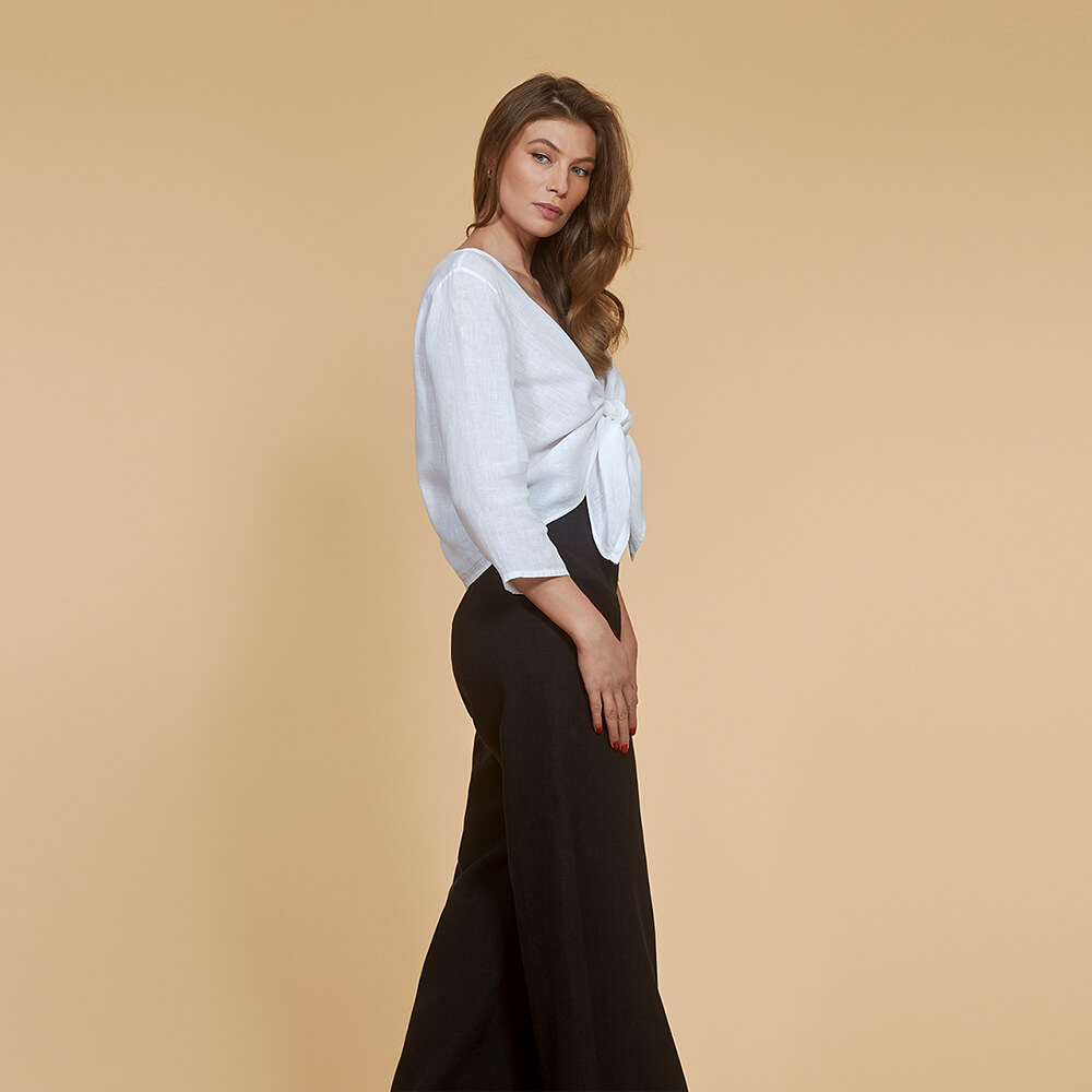 Fabrics-store.com: Louise — Linen Pants, Type - Free PDF