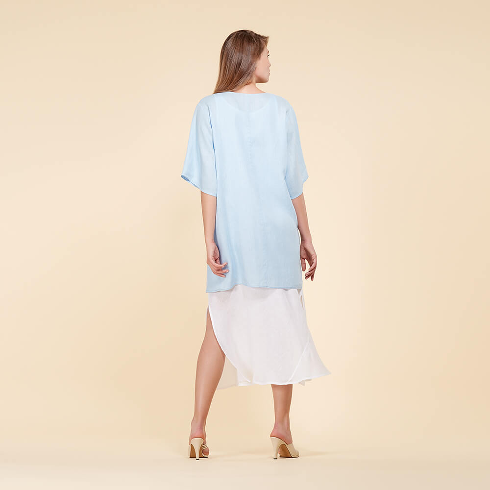 Nina — Linen Cardigan, Type - PDF