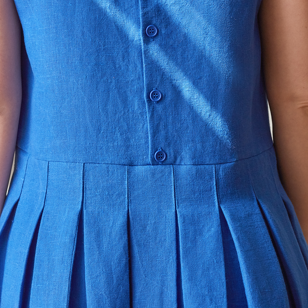 Pattern — Harper — Box Pleated Dress (PDF)